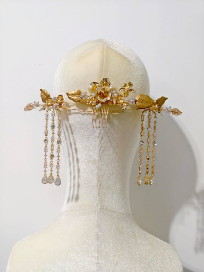 Aureum Blossom
Step-Shake Hair Pins