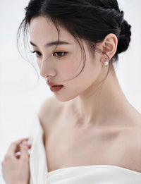 Axis Pearl Earrings