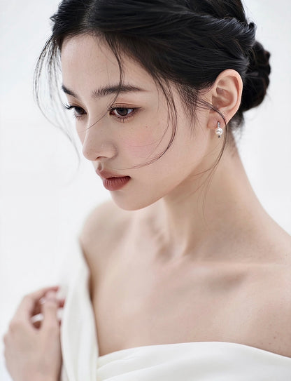 Axis Pearl Earrings