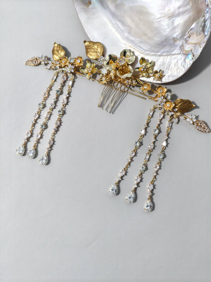 Aureum Blossom
Step-Shake Hair Pins