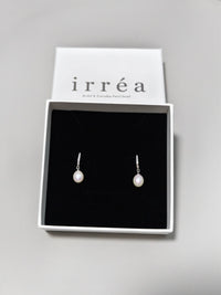 Nova Pearl Hoop Earrings