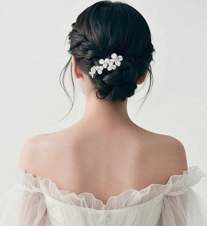 Eileen - Earrings & Hair Accessory 2 in 1