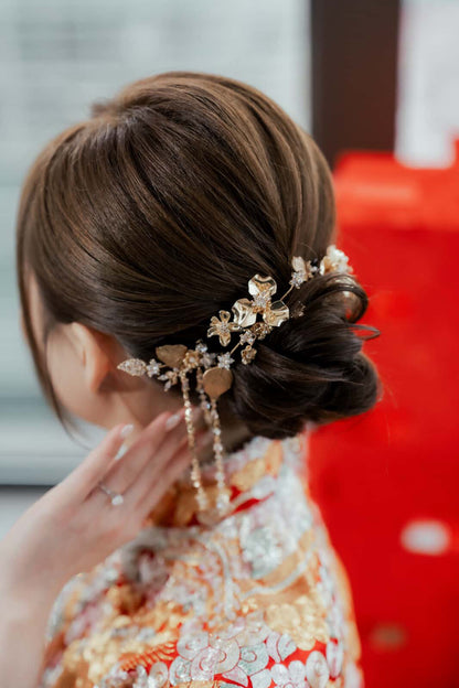 Aureum Blossom
Step-Shake Hair Pins