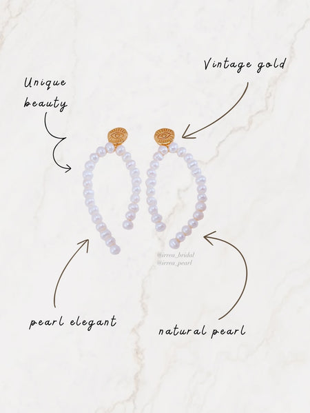 Timeless Elegant Pearl Earrings