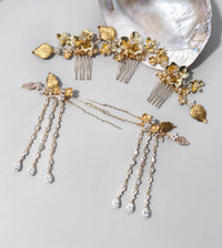 Aureum Blossom
Step-Shake Hair Pins