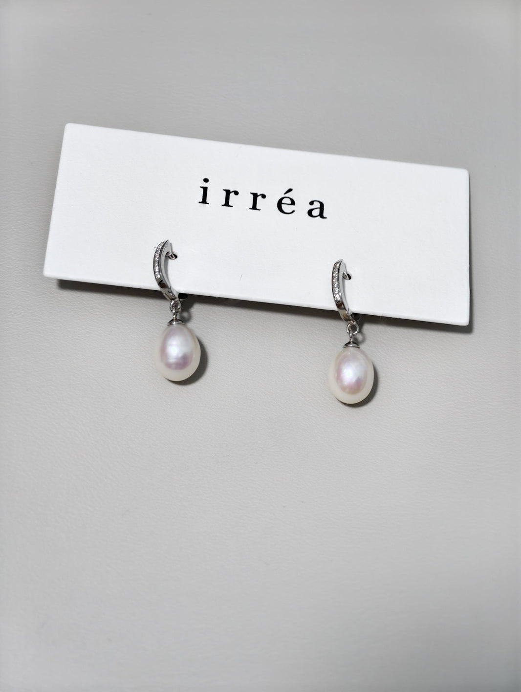 Nova Pearl Hoop Earrings