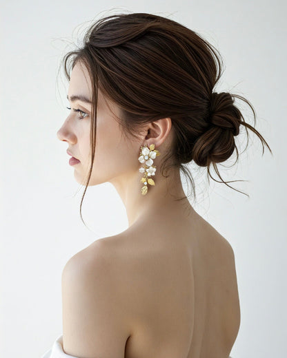 Marian - Earrings & Hair Accessory 2 in 1