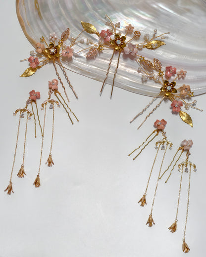 Jasmine Step-Shake Hair Pins